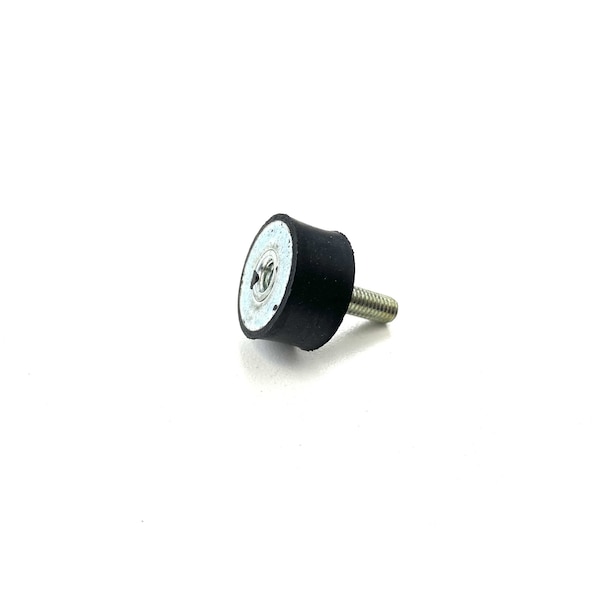 Fairchild Industries Rubber vibration isolator mount, female to male, metric, Natural Rubber 50A, Zinc-plated steel RVI1006-FM50 - main